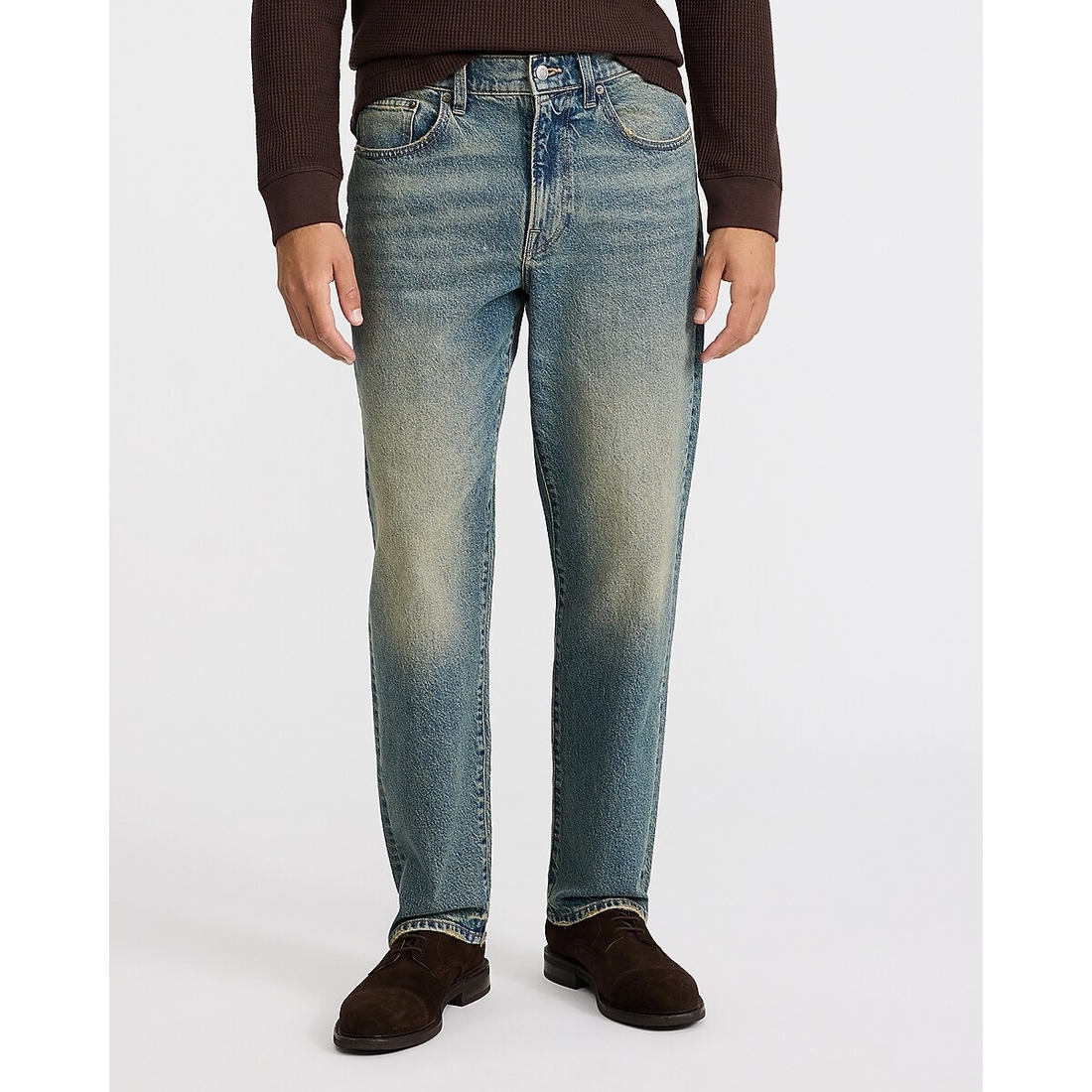 Express Loose Medium Wash Jeans
