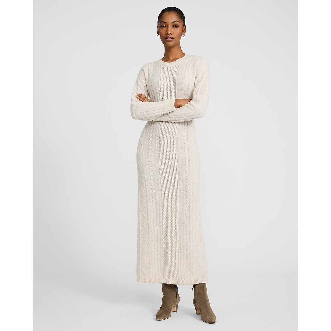 トップス theredthread S cable knit ensemble ivory theredthread S cable knit ensemble ivory theredthread S cable knit