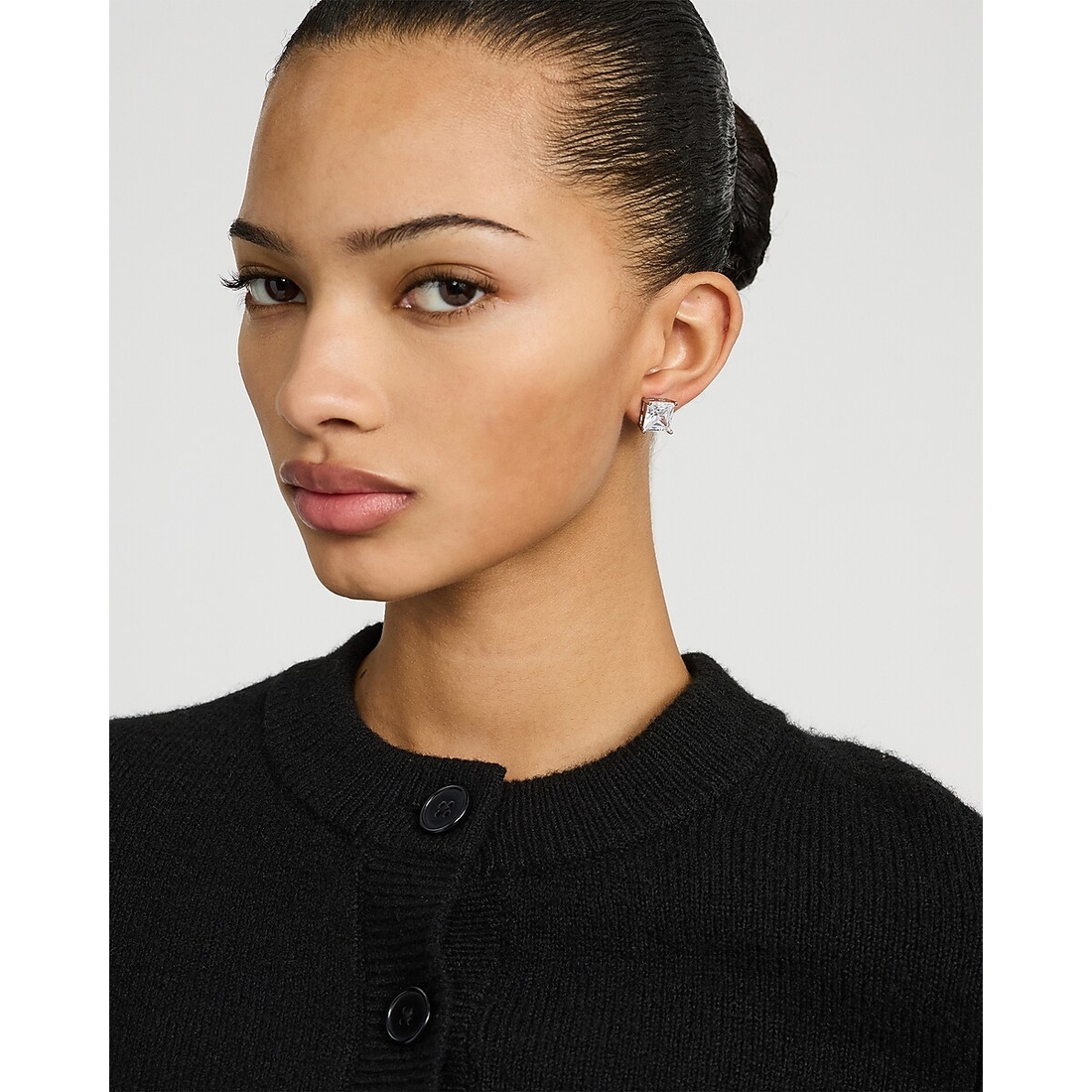 Express Square Stud Earrings