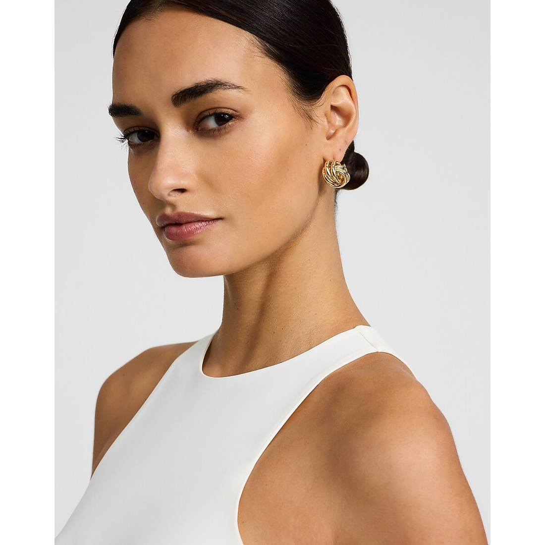 Express Infinity Knot Stud Earrings