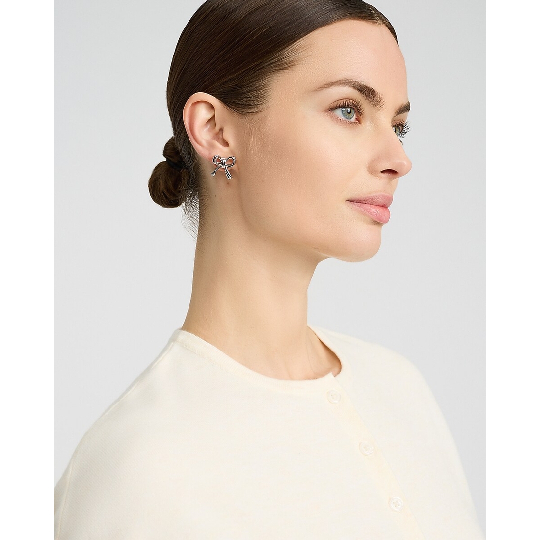 Express Bow Statement Stud Earrings