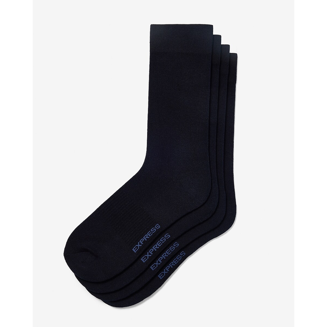 Express 2 Pack Navy Dress Socks