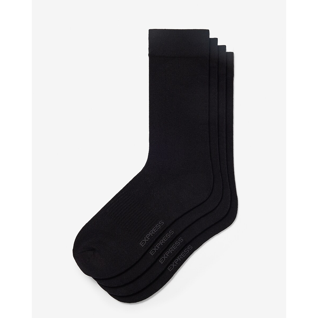 Express 2 Pack Black Dress Socks