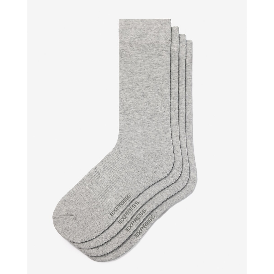 Express 2 Pack Heather Gray Dress Socks available now at Brea Mall