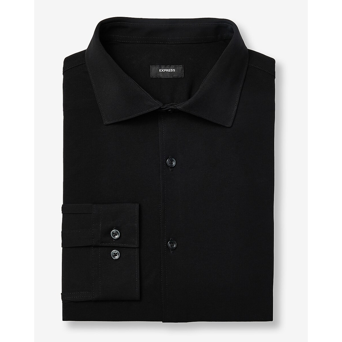 Express Slim Spread Collar Stretch Modern Tech 1MX Dress Shirt