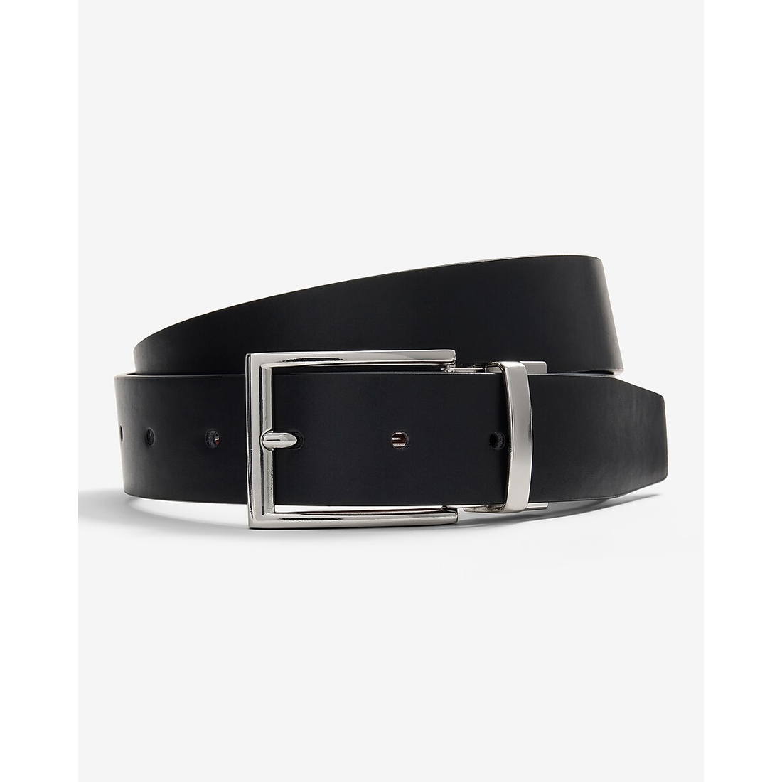 Express Black & Brown Reversible Leather Belt