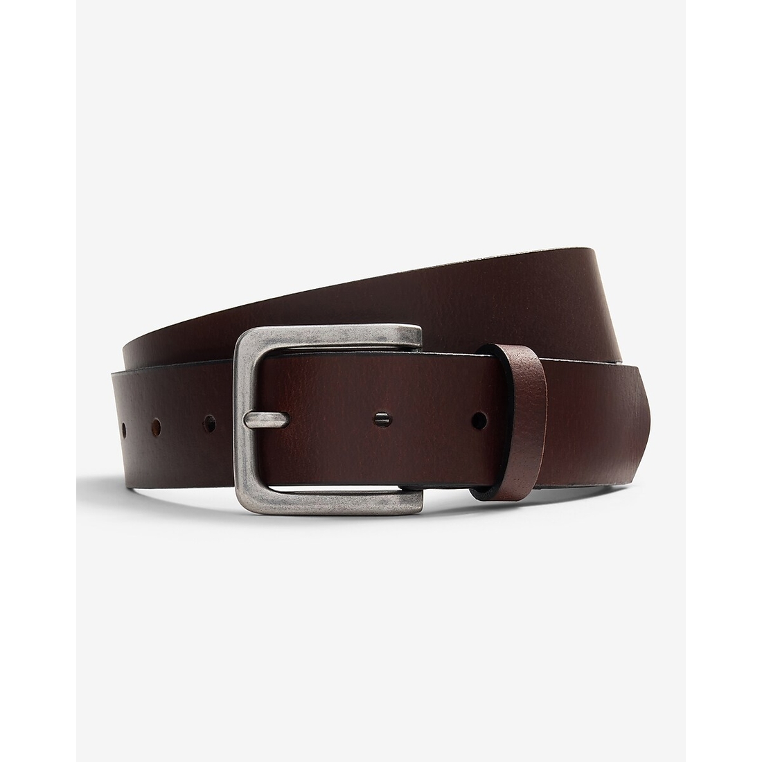 Express Brown Leather Belt