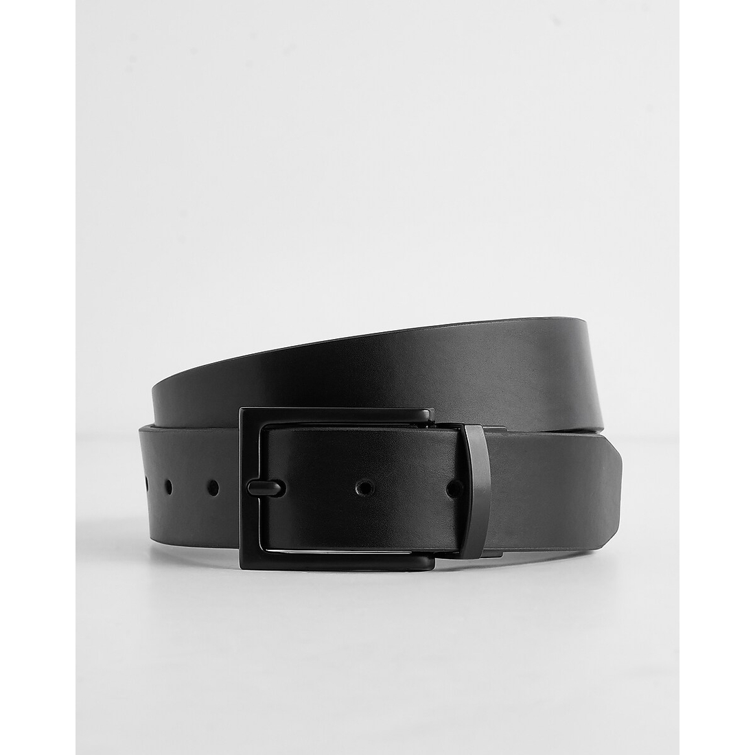 Express Black & Dark Brown Reversible Leather Belt