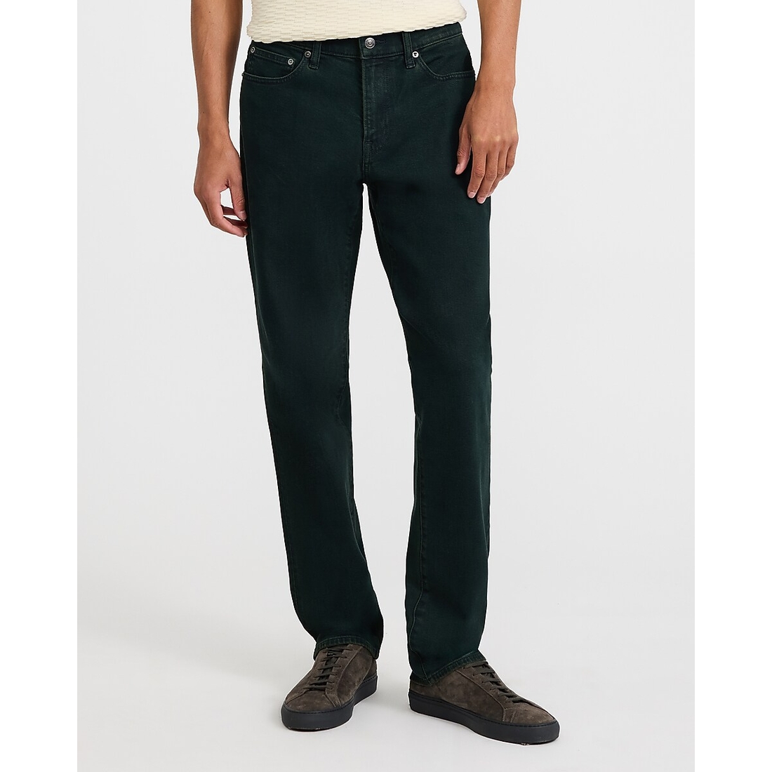 Express Straight Dark Wash Jeans