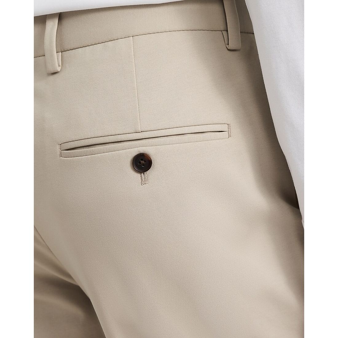 Express Slim Khaki Comfort Stretch Tech Suit Pant
