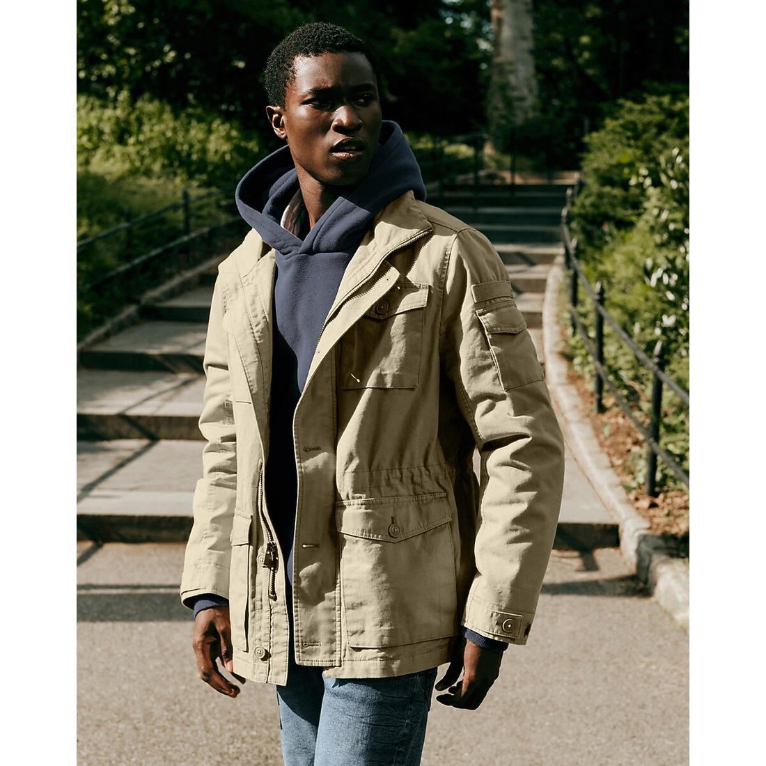 Express The '94 Lightweight Twill Coat
