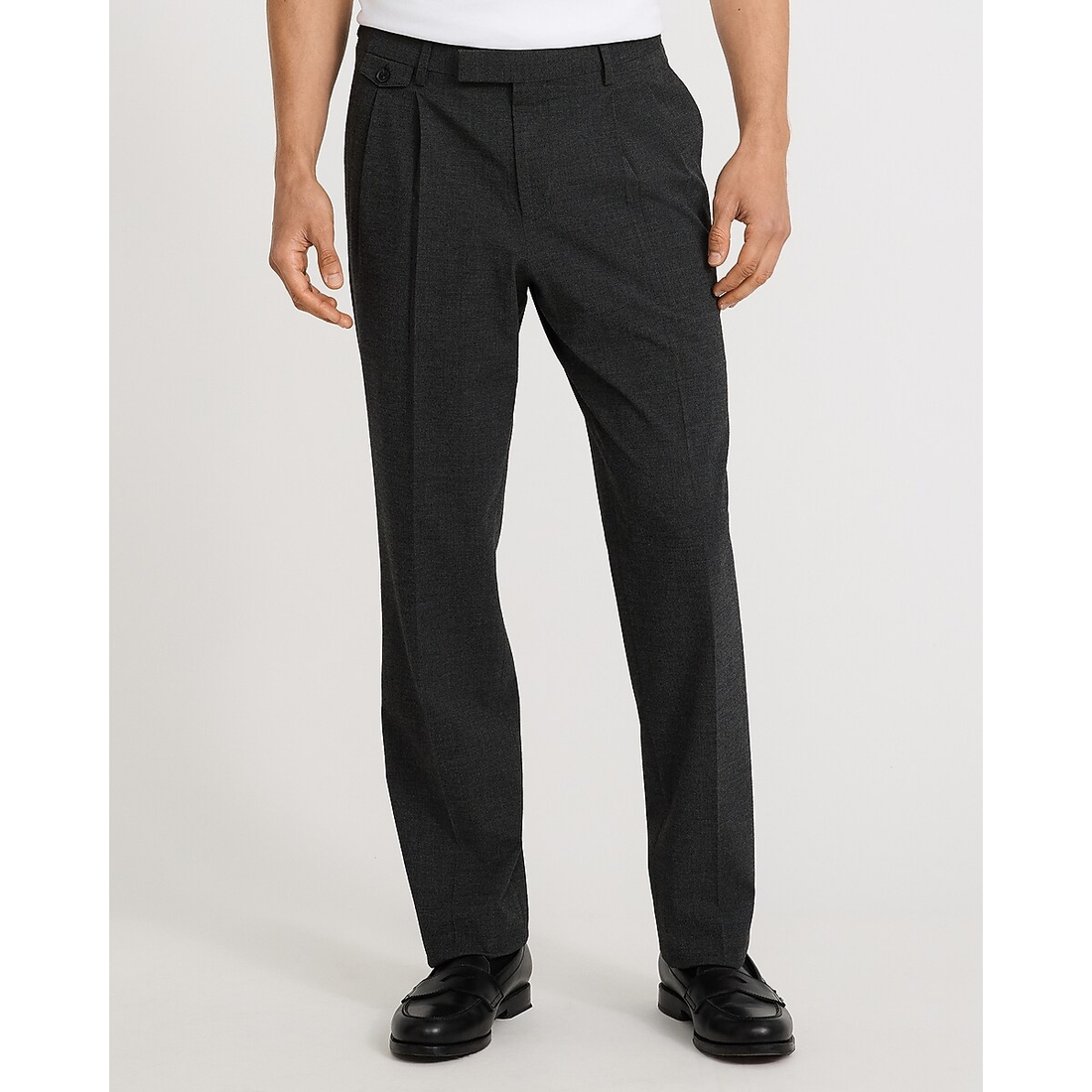 Express Classic Charcoal Luxe Tailored Pant