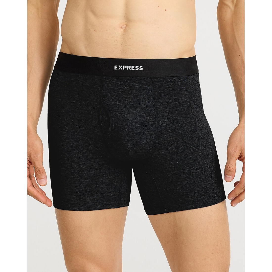 Express 6" Luxe Cotton Boxer Briefs 3 Pack