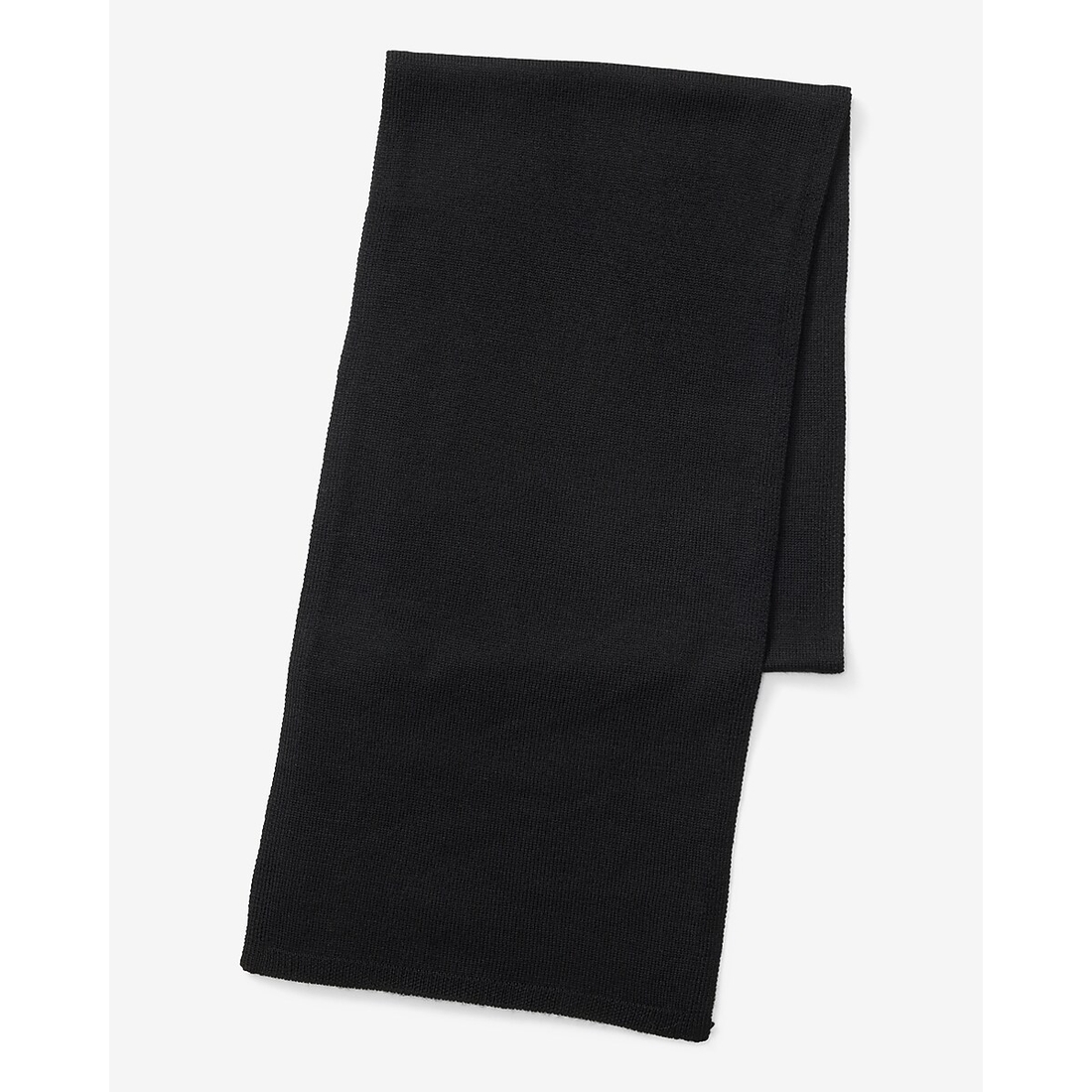 Express Black Merino-Blend Scarf
