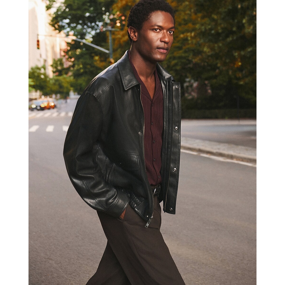 Express Black Soft Faux Leather Bomber Jacket