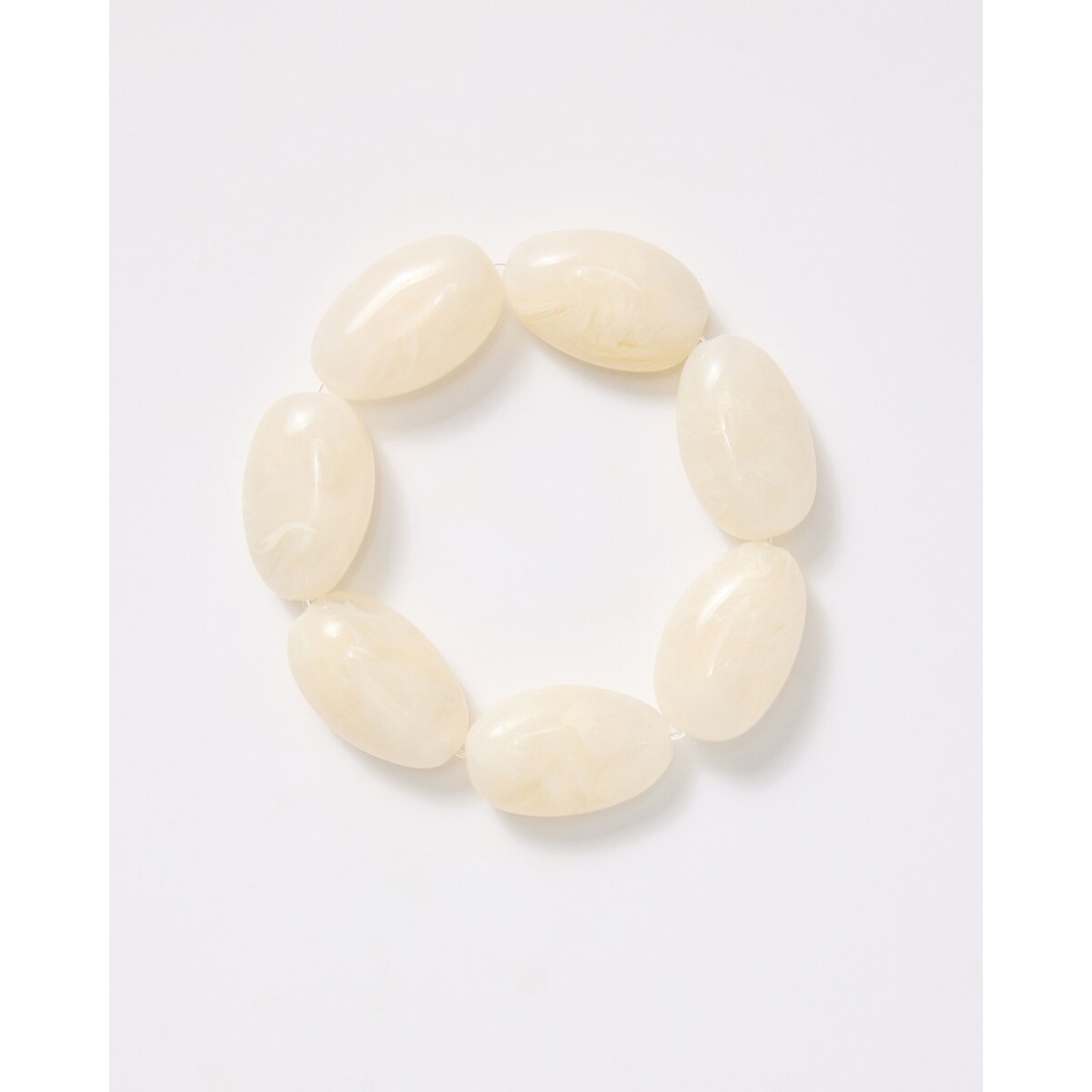 Express Ivory Beaded Bracelet
