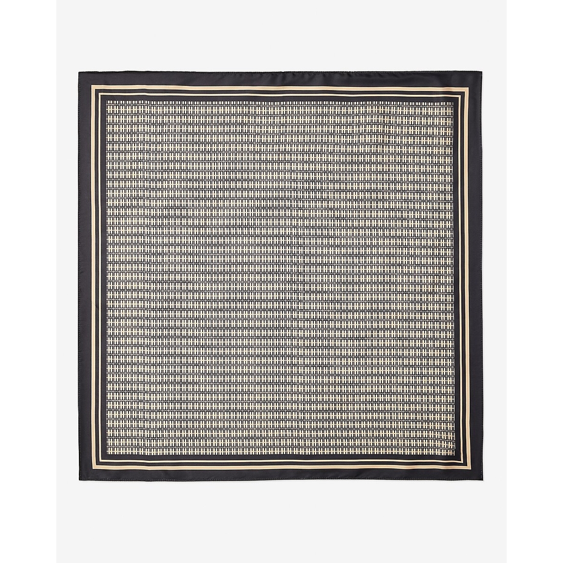Express Satin Logo Print Scarf