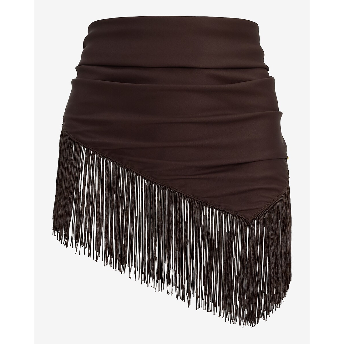 Express Satin Fringe Scarf