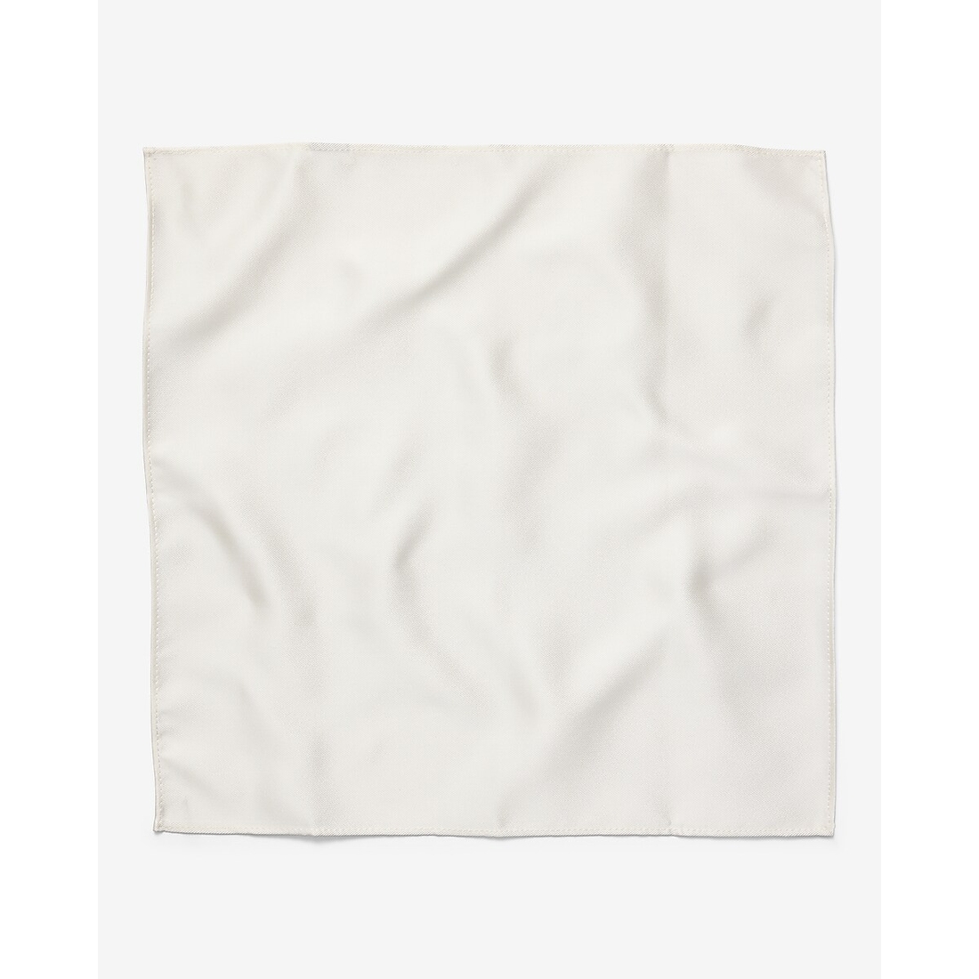 Express Ivory Pocket Square