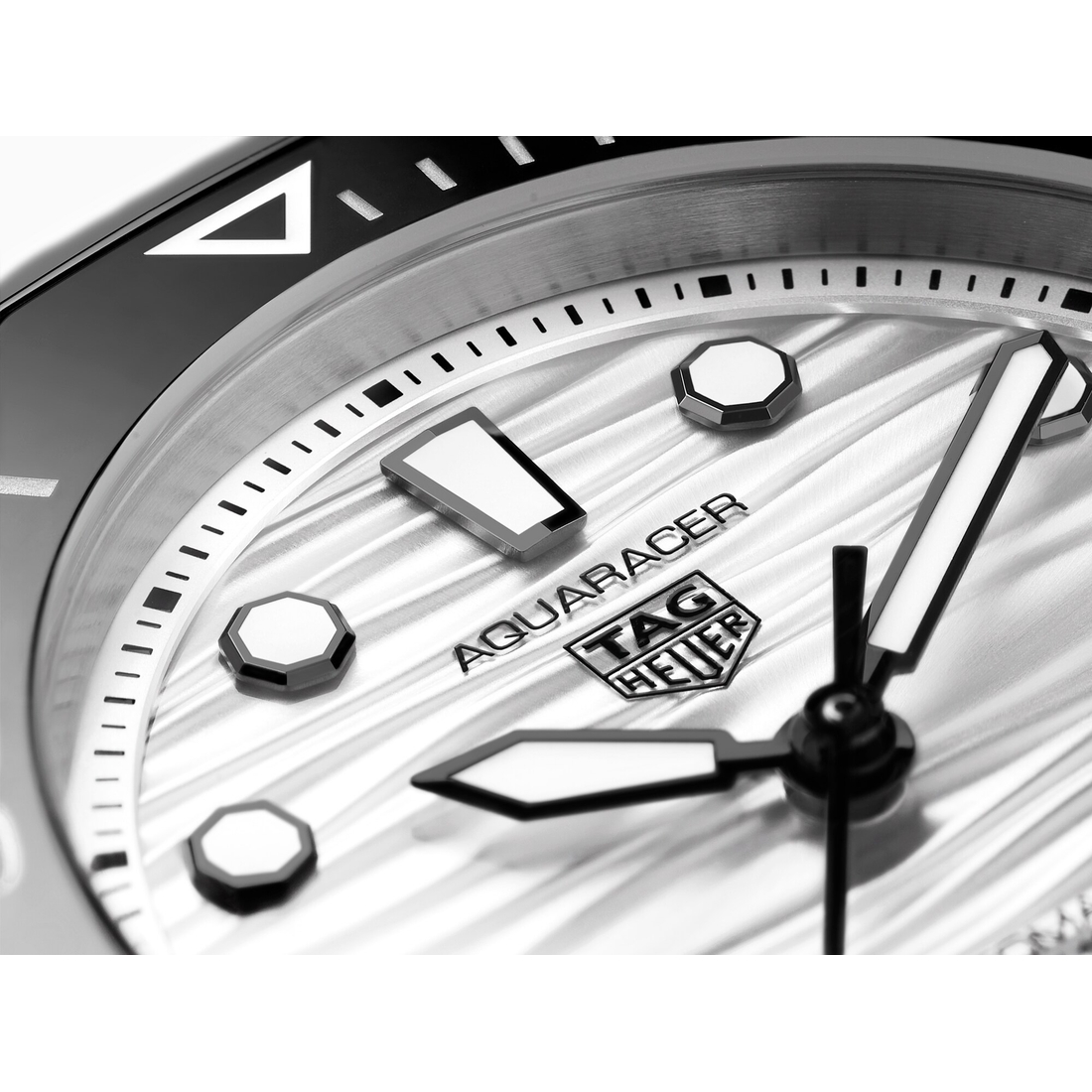 TAG Heuer Aquaracer Professional 300 Date Calibre 5 Automatic 36 mm Watch - Grey Dial - Steel Case and Band available now at Desert Hills Premium Outlets®
