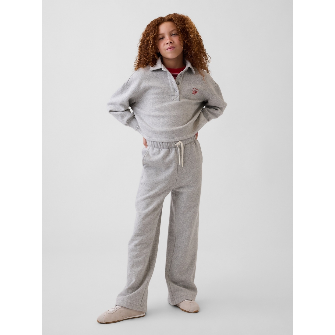 Gap Girls' Vintagesoft Relaxed Sweatpants