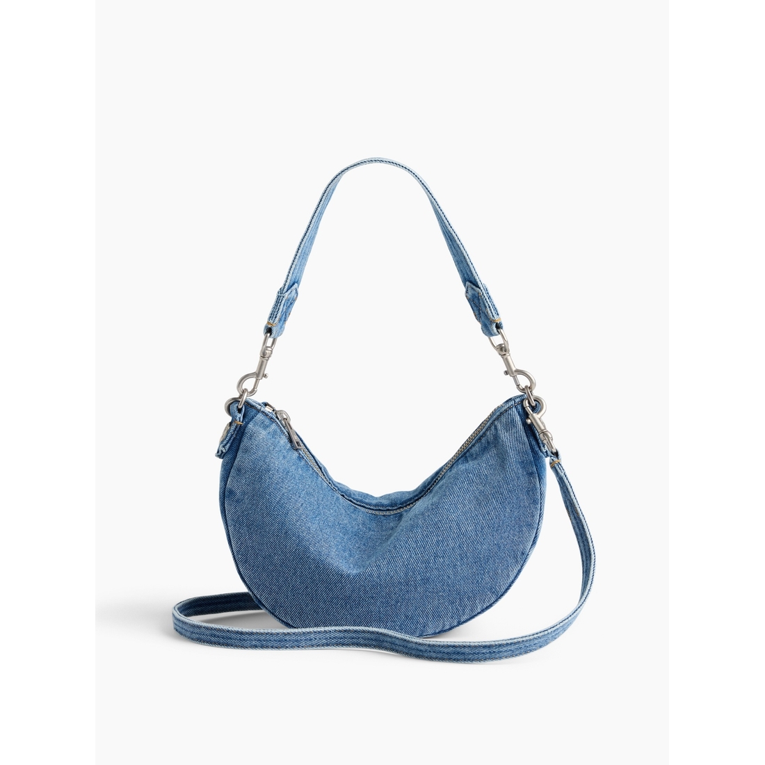 Gap Women's Small Denim Crescent Crossbody