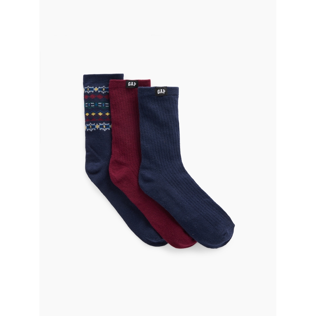 Gap Boys' Crew Socks (3-Pack)