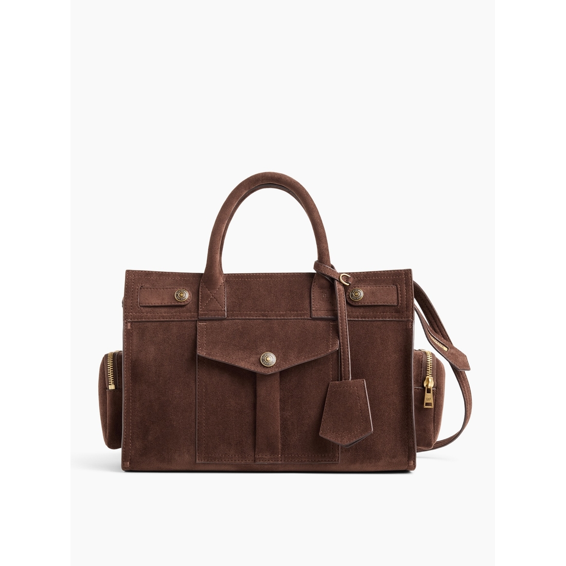 Gap Women's Vegan Suede Five Pocket Satchel