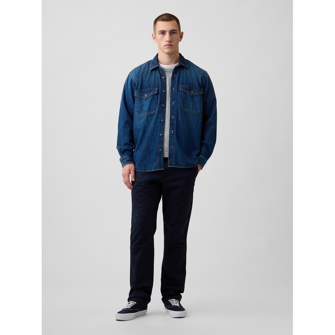 Gap Men's Modern Straight Khakis
