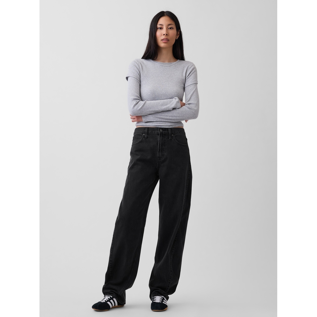 Gap Women's High Rise Barrel Jeans