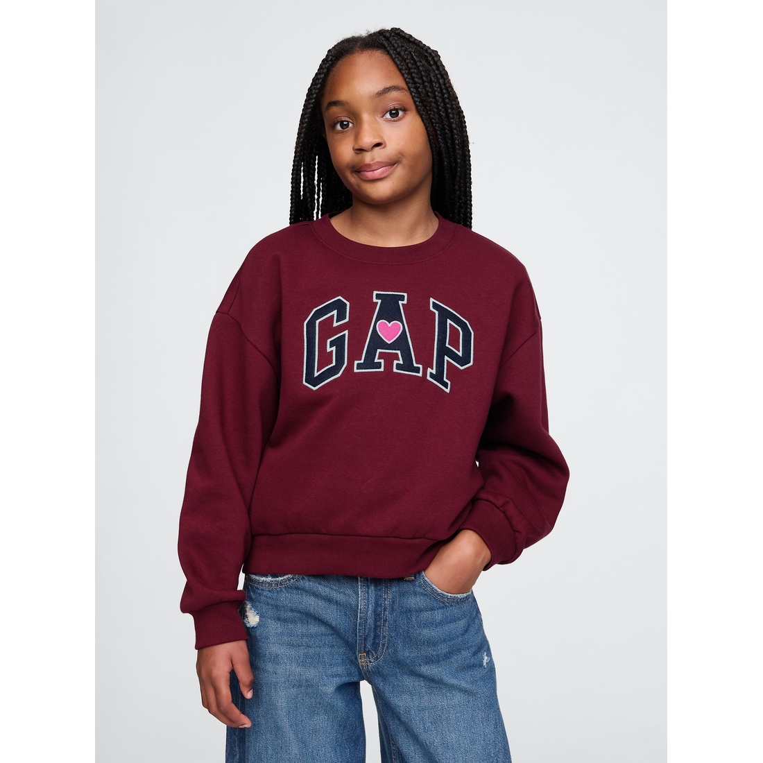 Gap Girls' Vintagesoft Sweatshirt