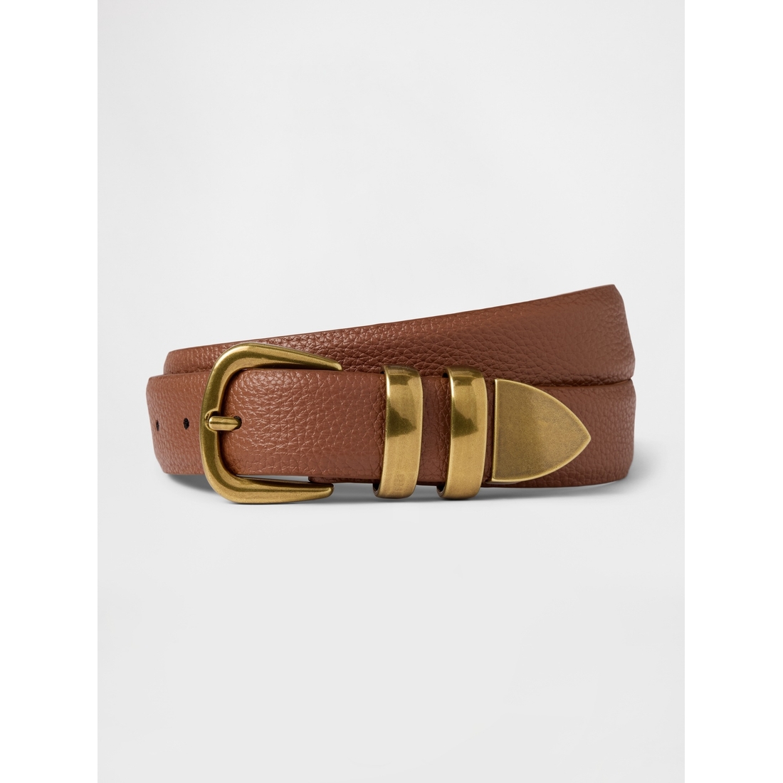 Gap Women's Pebbled Leather Belt