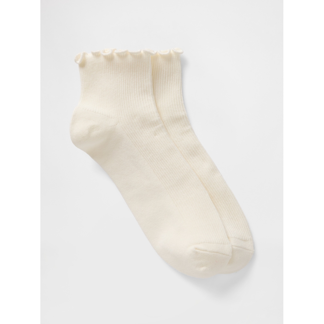 Gap Women's Ribbed Ruffle Socks