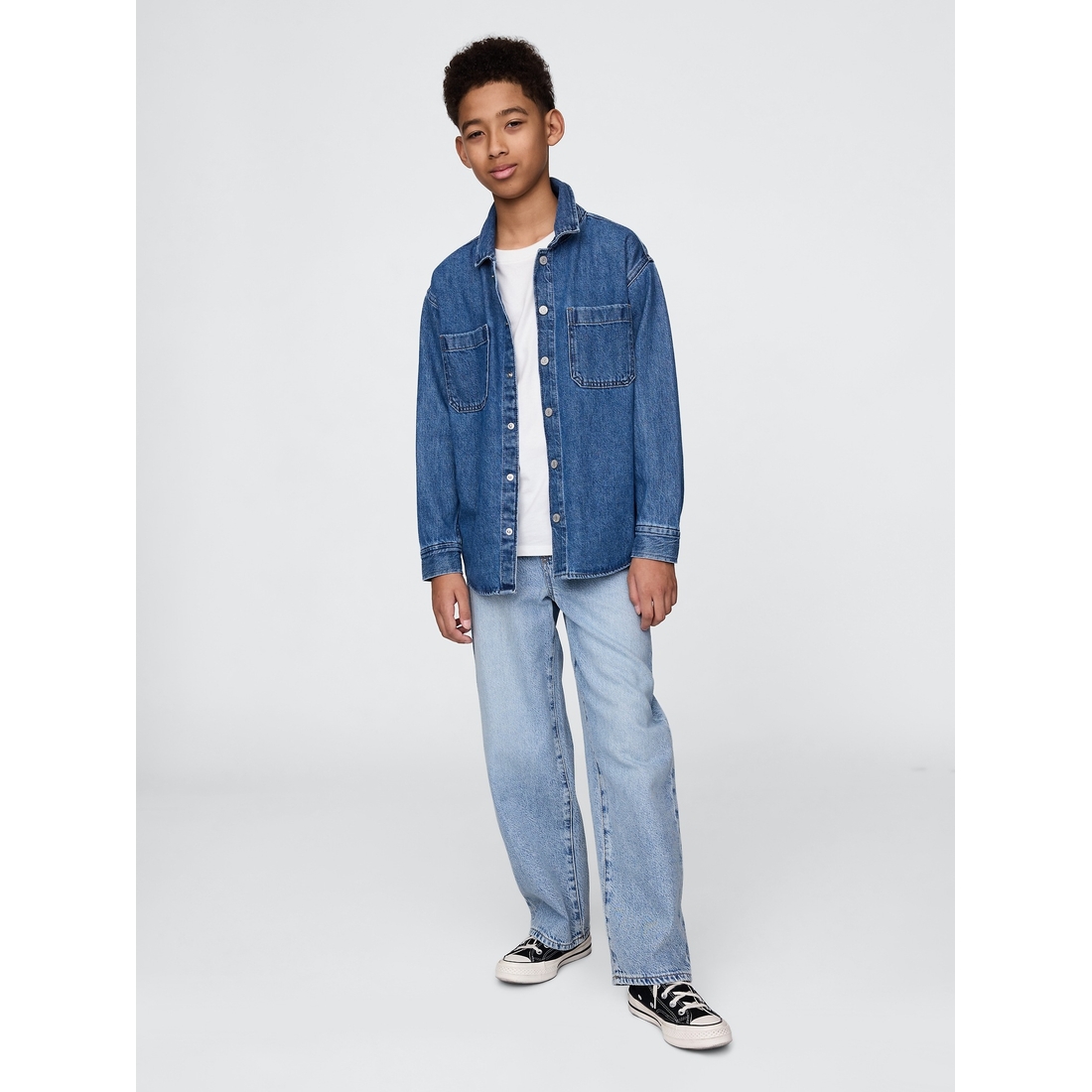 Gap Boys' Ultrasoft Pull-On Baggy Jeans