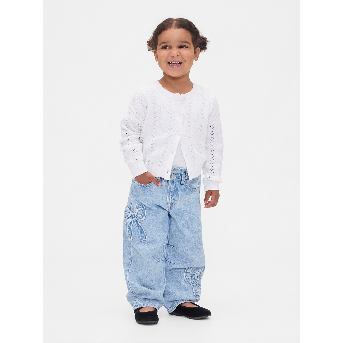 Gap Toddler & Bow Horseshoe Jeans