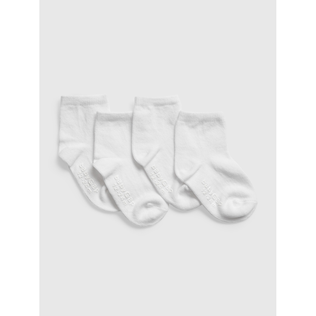 Gap Toddler Quarter Crew Socks (4-Pack)