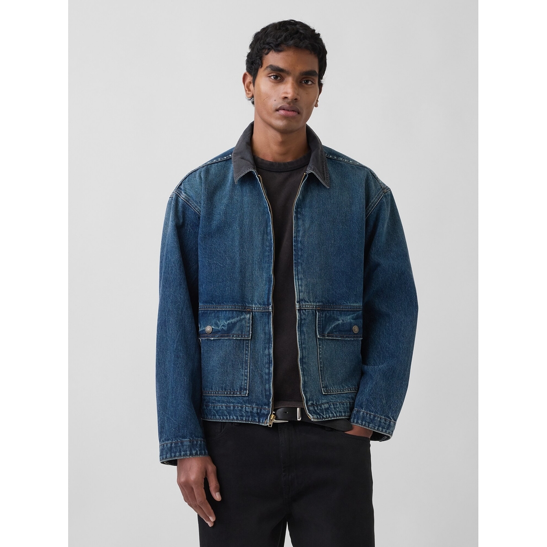 Gap Men's Denim Workwear Jacket available now at Lehigh Valley Mall®