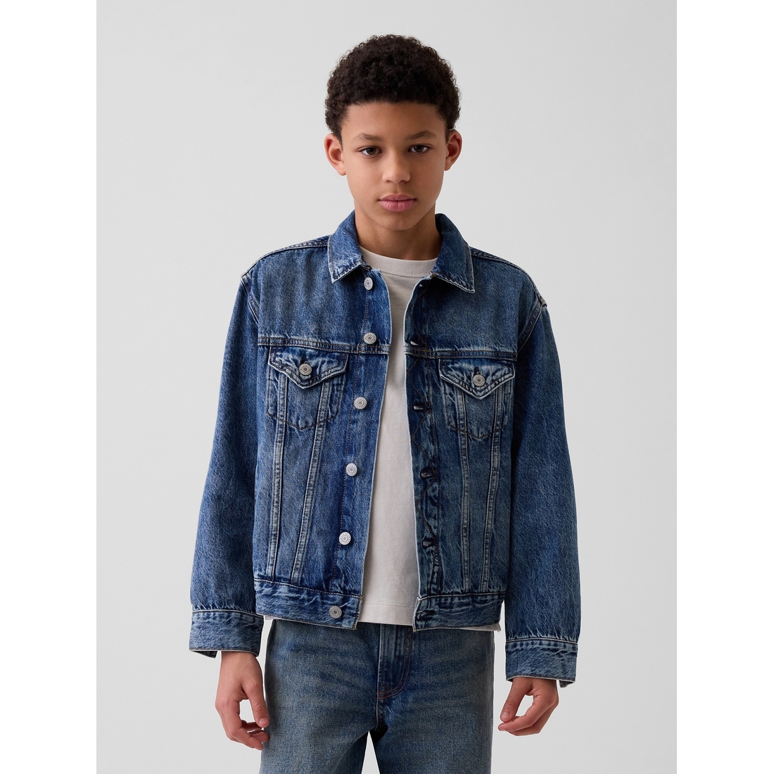 Gap Boys' Icon Denim Jacket