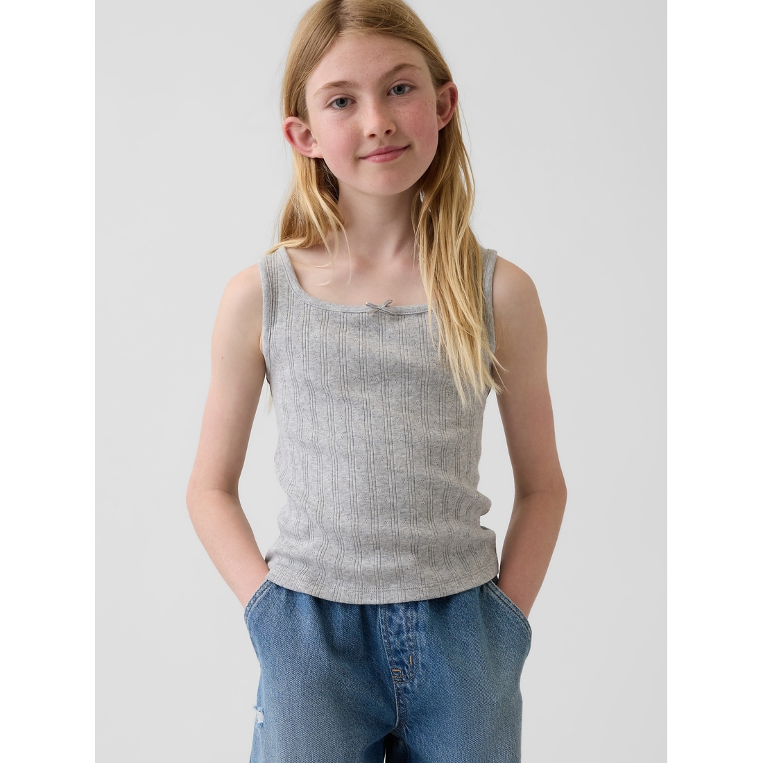 Gap Girls' Pointelle Tank Top