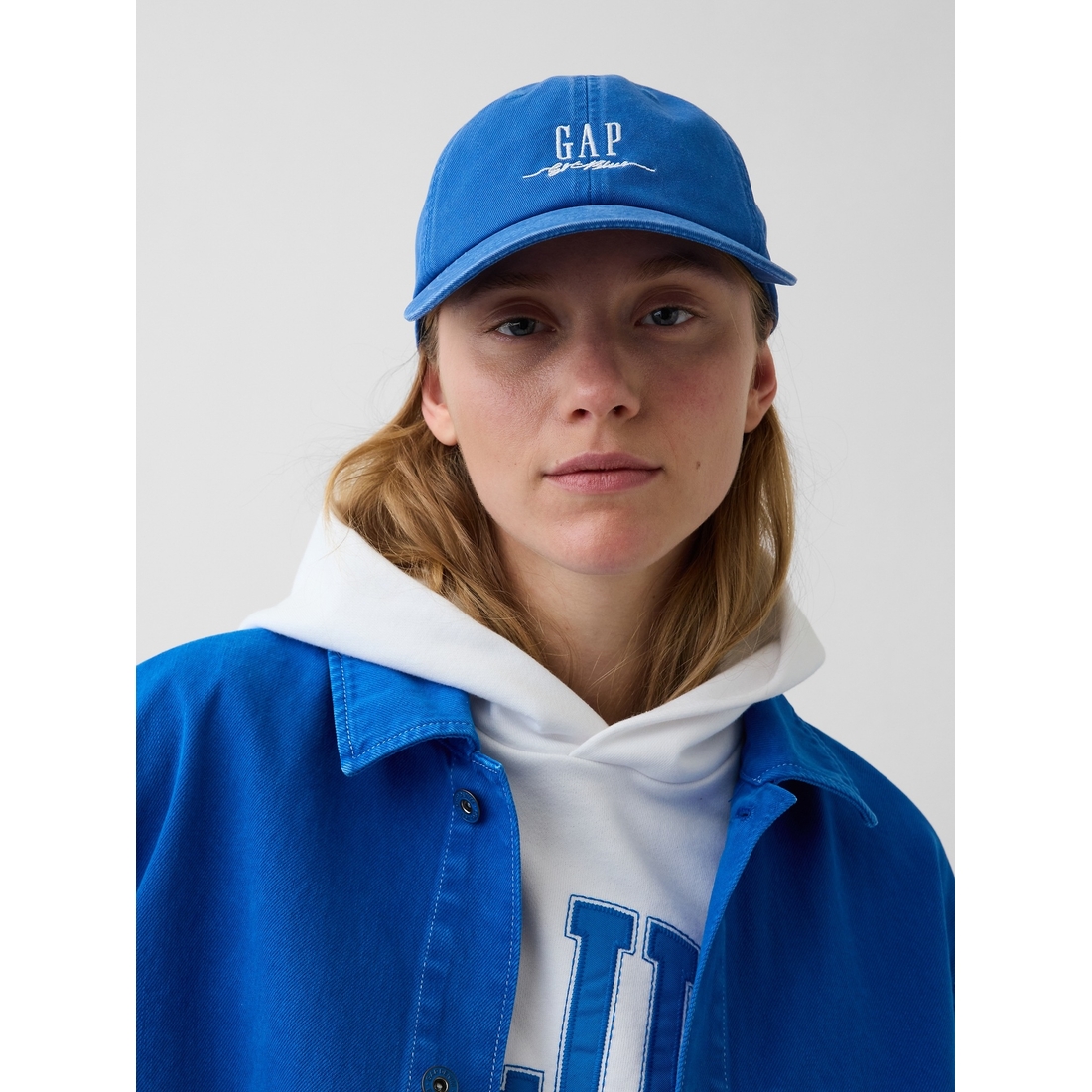 Gap Women's Get Blue Logo Baseball Hat