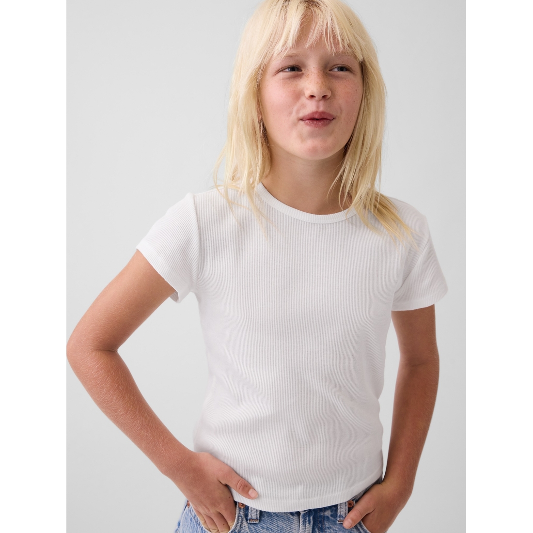Gap Girls' Rib T-Shirt