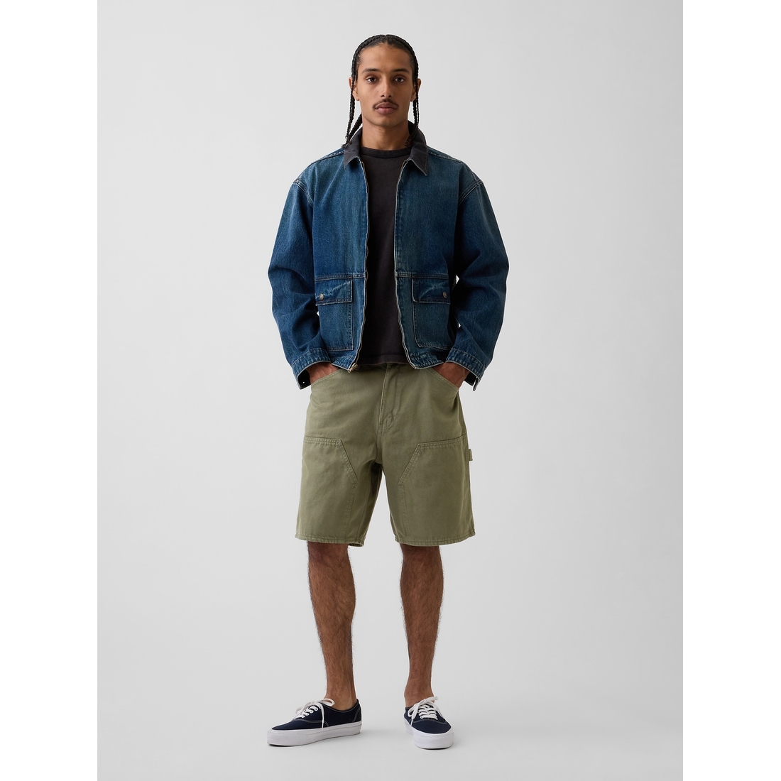 Gap Men's 9" Loose Denim Carpenter Shorts