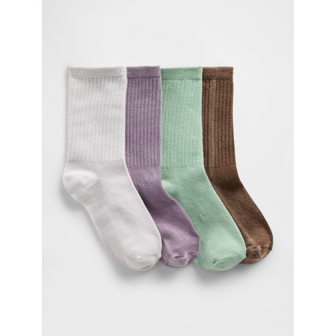 Gap Boys' Rib Crew Socks (4-Pack)