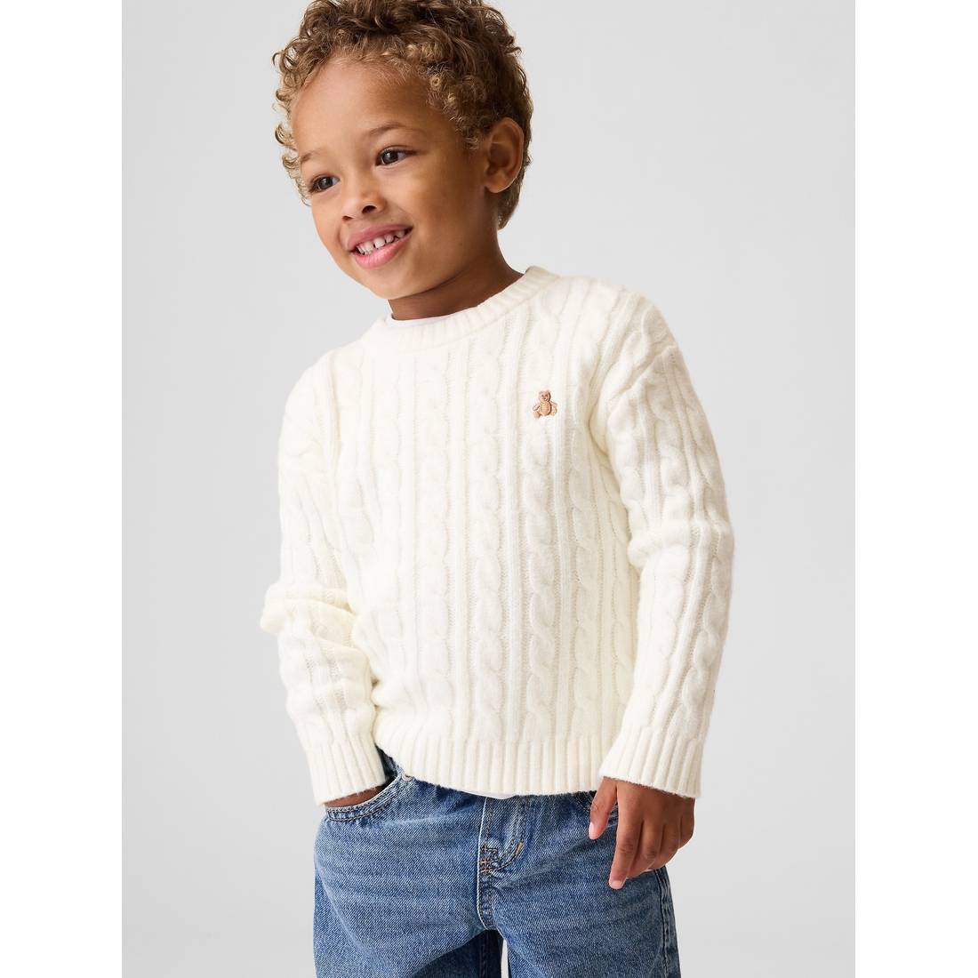 Gap Toddler & Cashsoft Cable-Knit Sweater