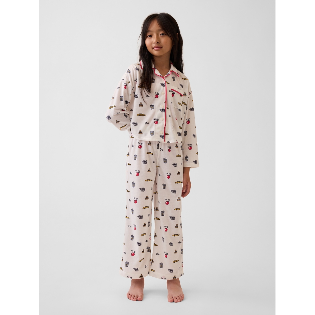 Gap Girls' Recycled Print Pj Set