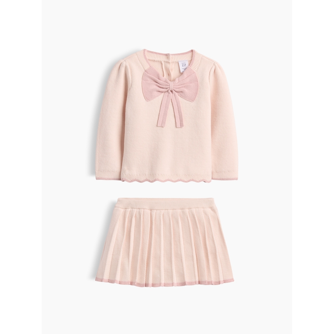 Gap Baby Bow Sweater Skort Set