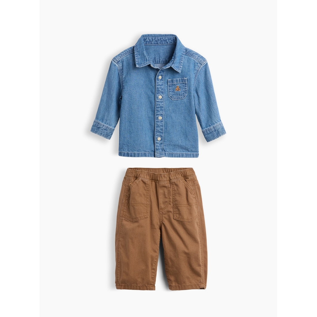 Gap Baby Denim Outfit Set