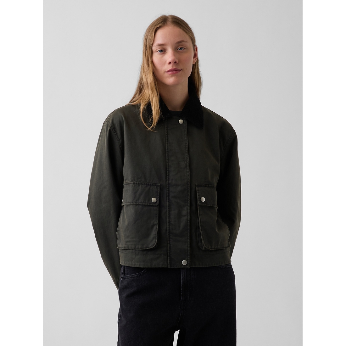 Gap Women's Waxed Canvas Barn Jacket