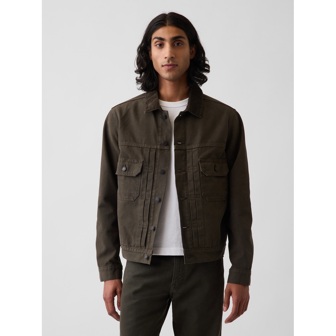 Gap Men's Canvas Denim Trucker Jacket