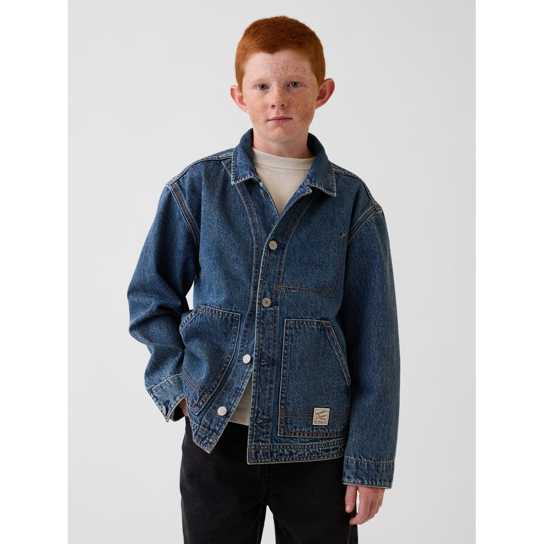 Gap Boys' Denim Chore Jacket